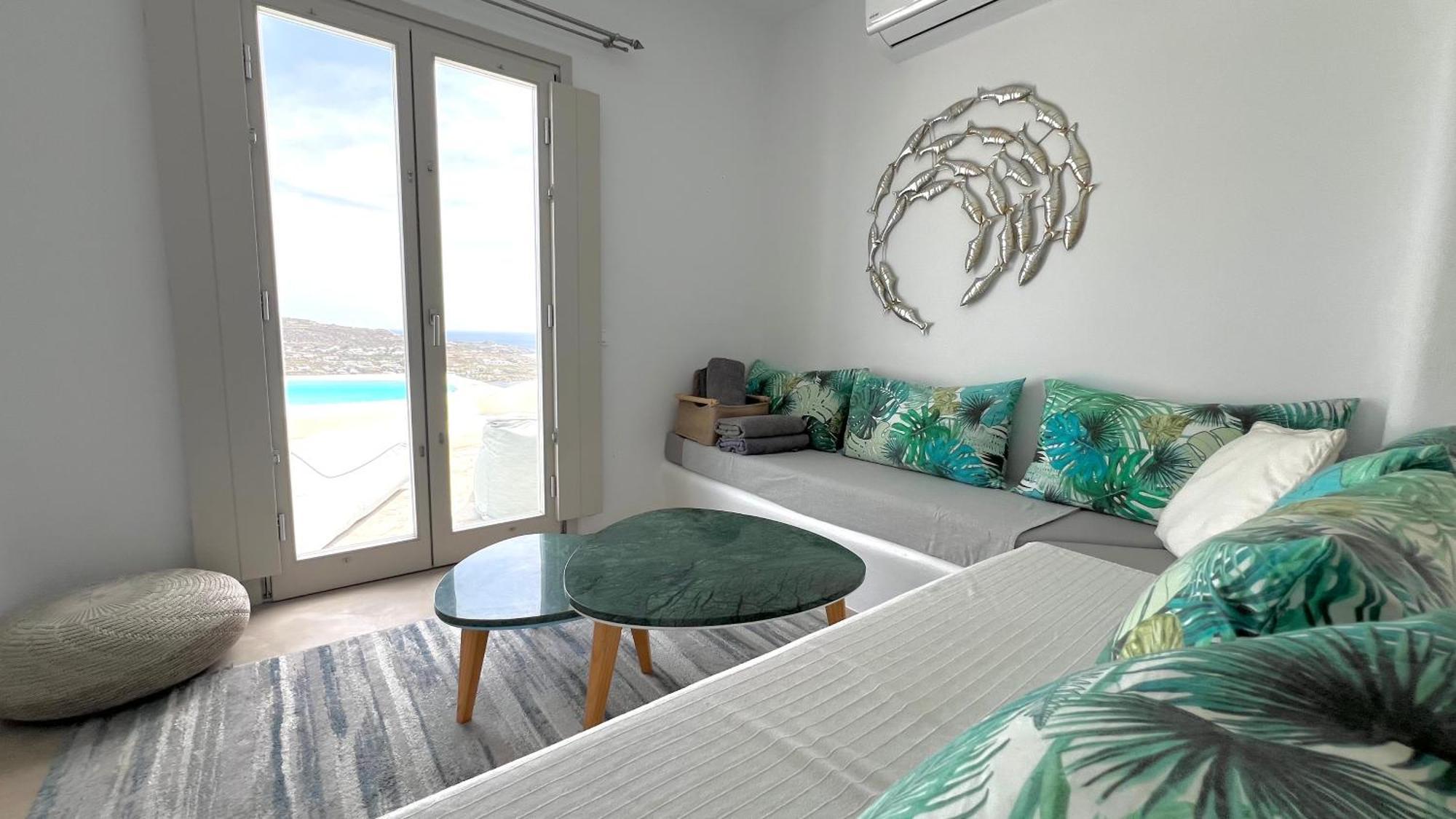 Psarou Summer Villas Buitenkant foto
