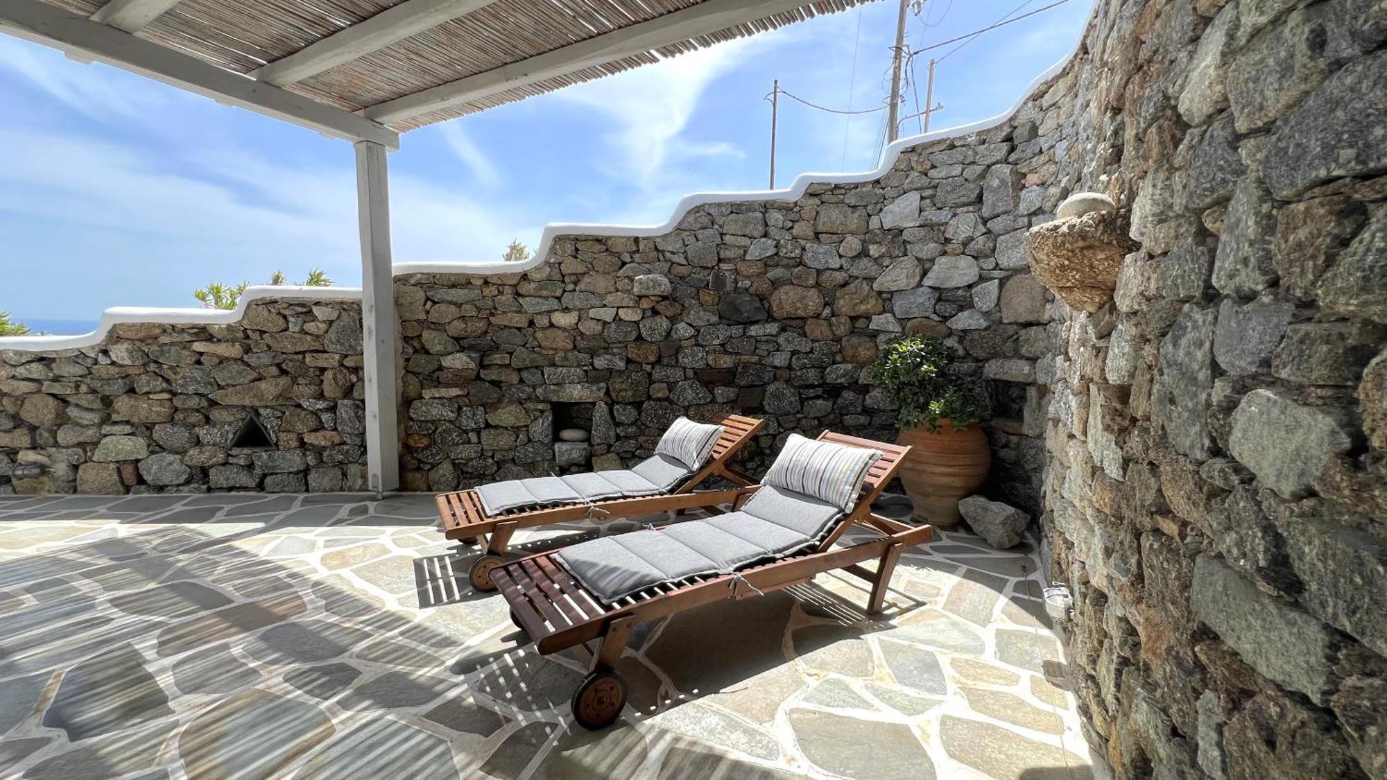 Psarou Summer Villas Buitenkant foto