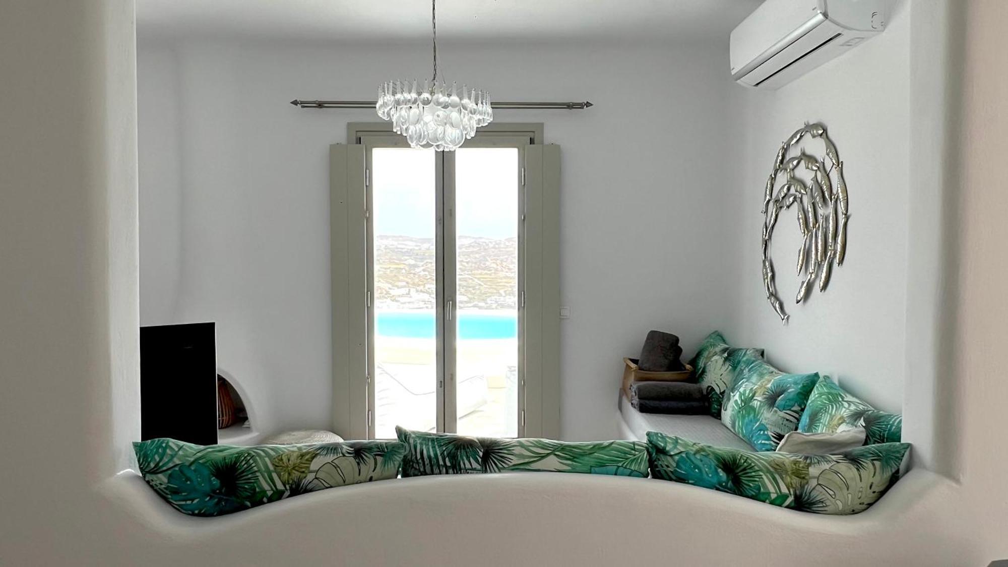 Psarou Summer Villas Buitenkant foto