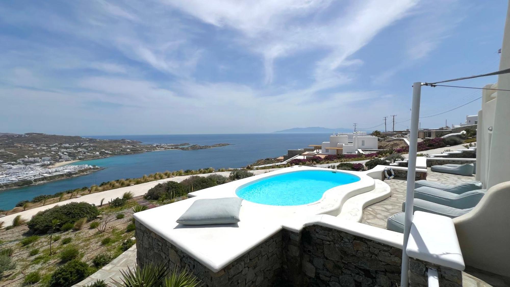 Psarou Summer Villas Buitenkant foto